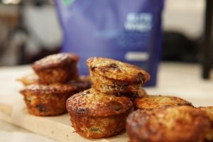 Bananen Proteïne Muffins